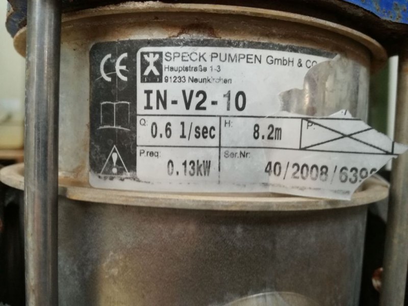 Certuss Centrifugal pump with vessel - Centrifugal Pump