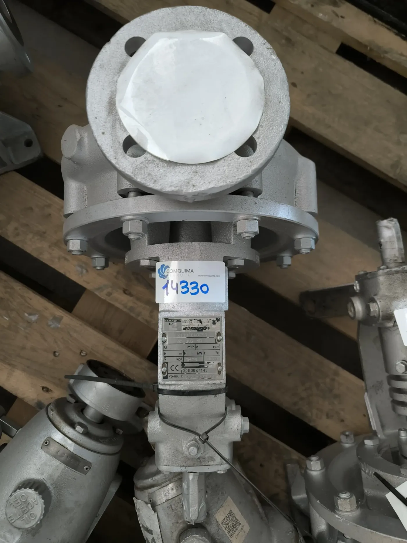 CENTRIFUGAL PUMP HEAD STERLING SIHI ZTND 040 200 ATEX - 4