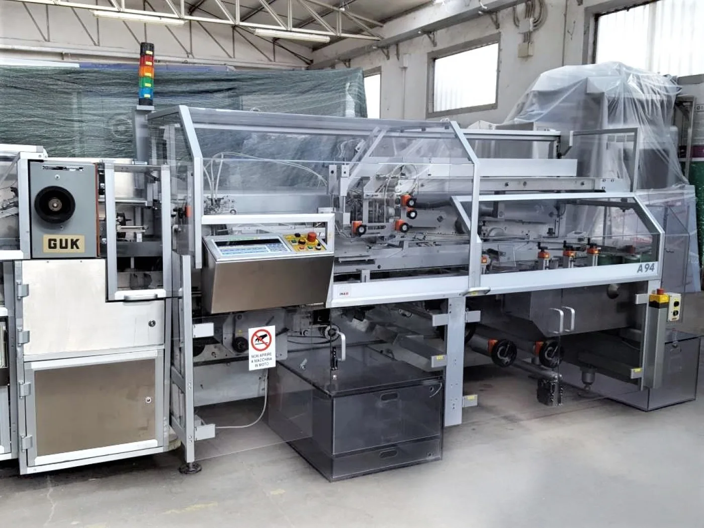 ASTUCCIATRICE ORIZZONTALE AUTOMATICA – BFB IMA MOD. A94 - 2