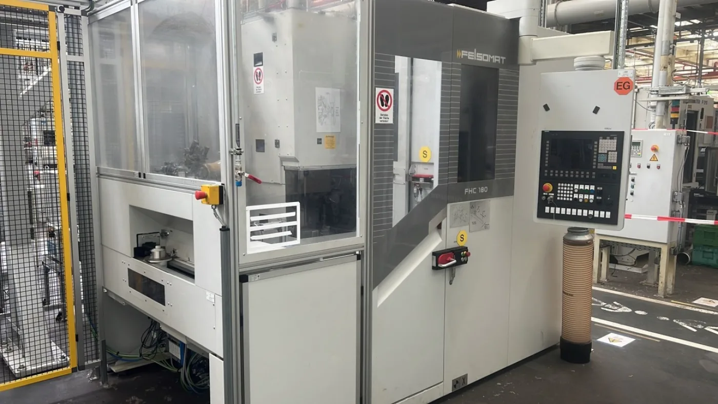 CNC Gear Hobbing Machine – FELSOMAT FHC 180 - 1