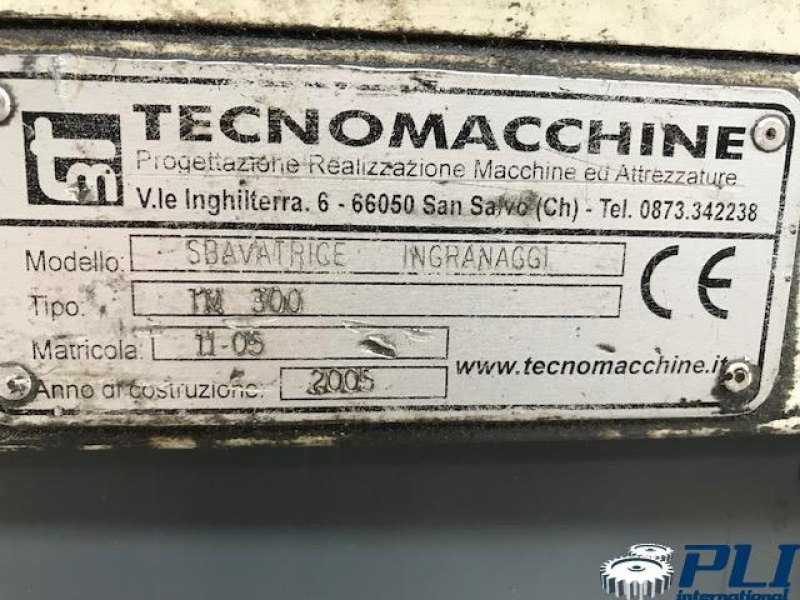 Gear deburring Machine – TECNOMACCHINE TN 300