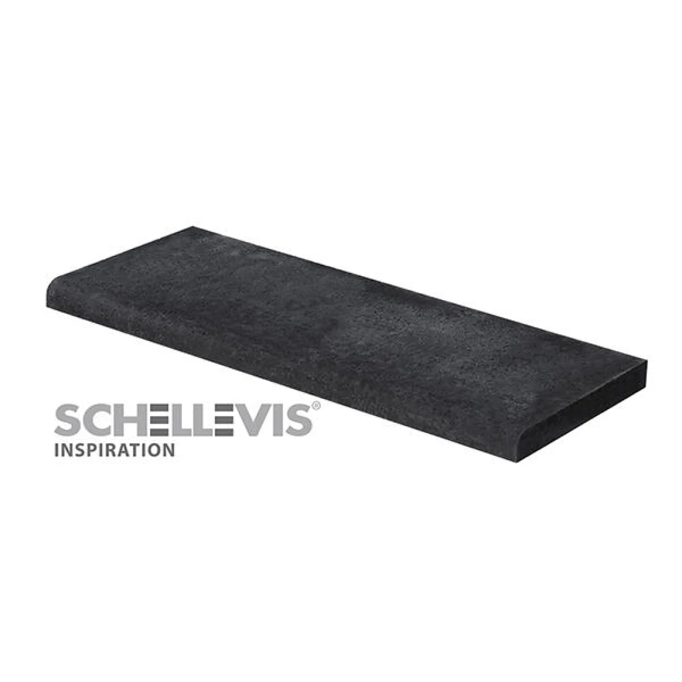 Schellevis oud hollandse zwembadrand 100x40 cm. Carbon - 1