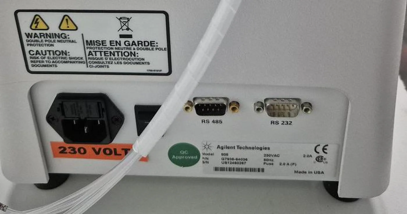 Agilent Technologies 808 Analysegerät mit RS485 und RS232 Schnittstellen - 5