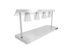 Parry Hot Hold C4LU carvery servery 4 x heat lamps 150cm. - islandcatering