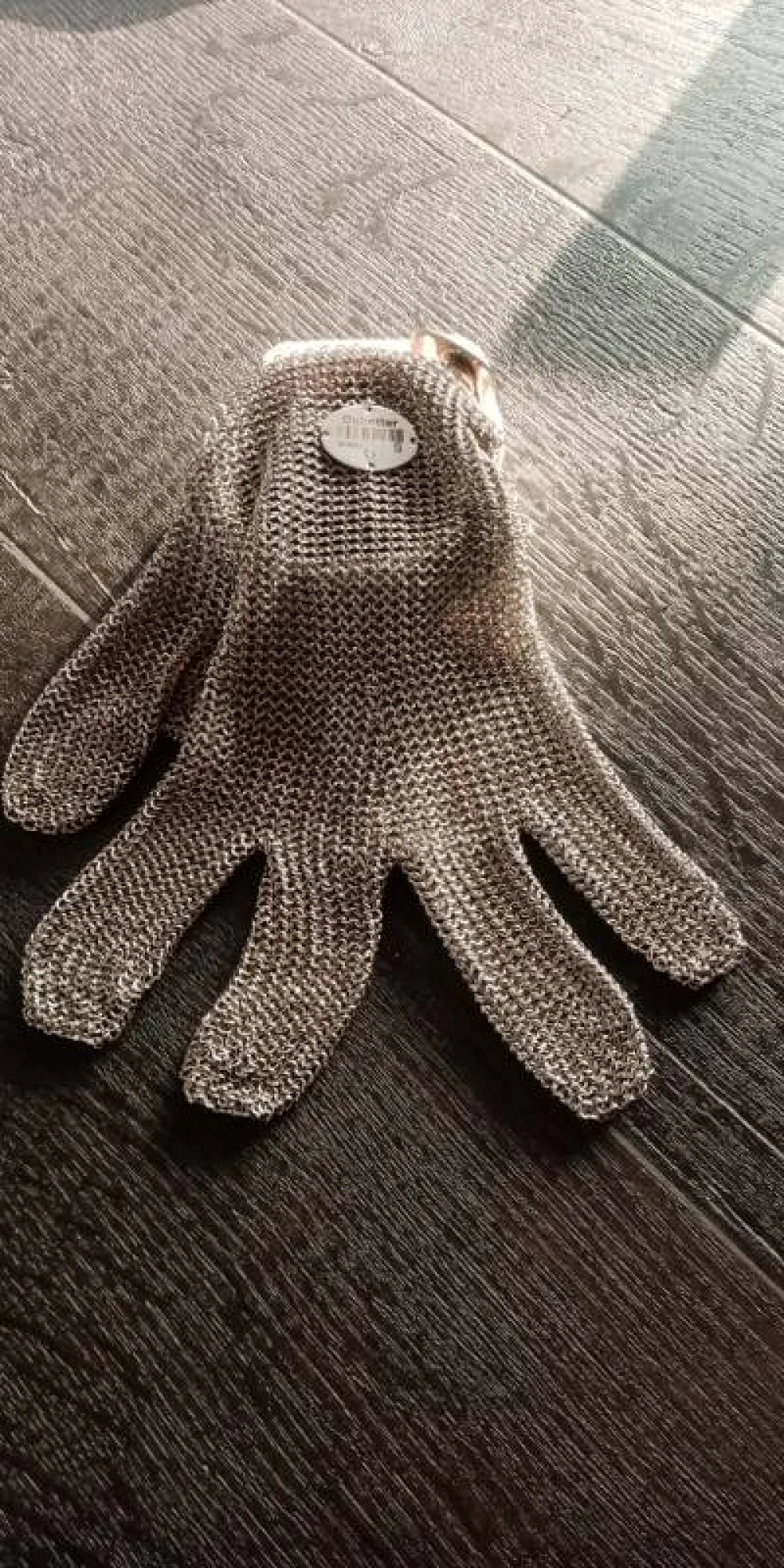 Stainless steel safety glove, S
