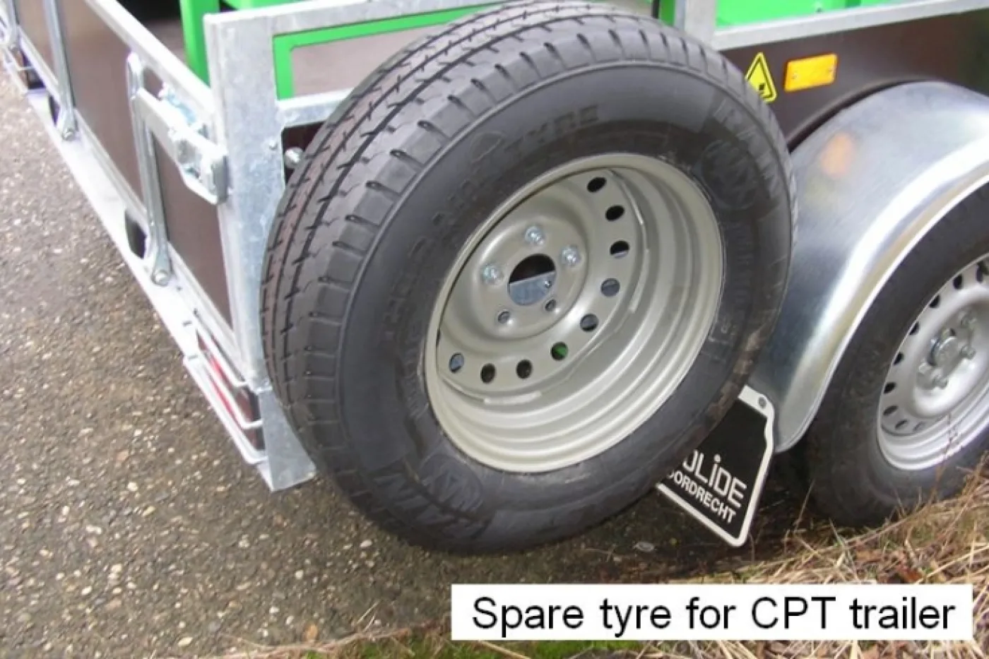 Spare Tyre for CPT Trailer - 1