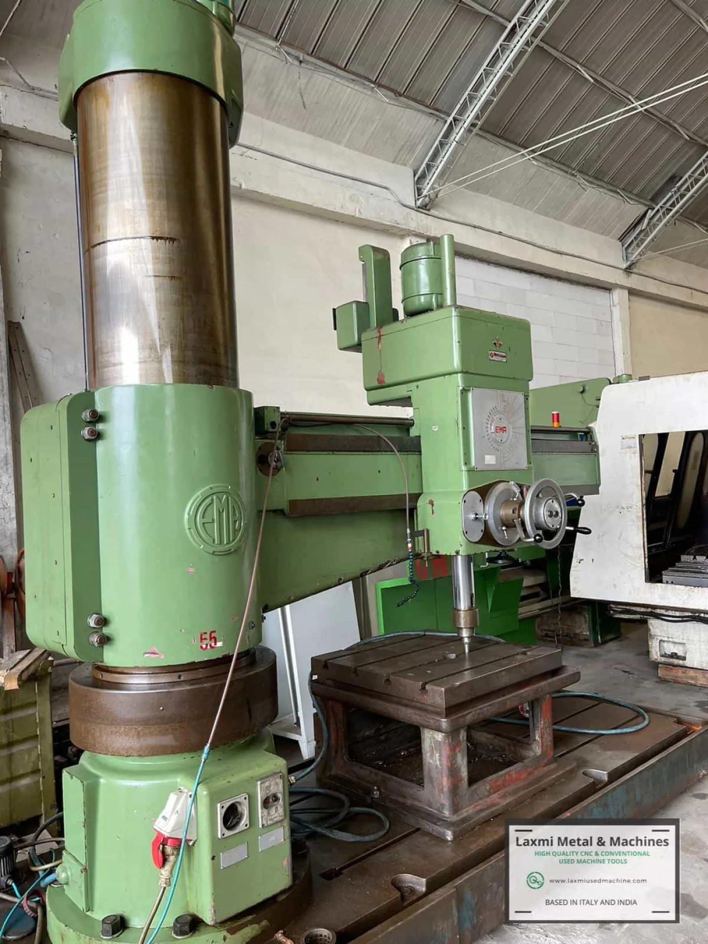 RADIAL DRILL, EMA (Italy) - 2000mm - Laxmi Metal & Machines, Rohtak - 1