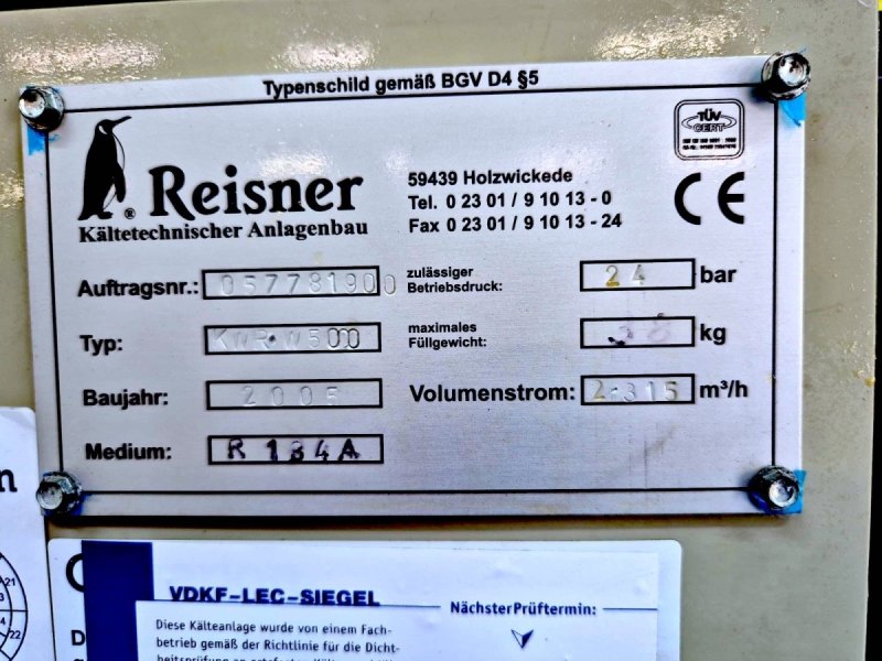 Bitzer Kaltwassersatz KWR W5000