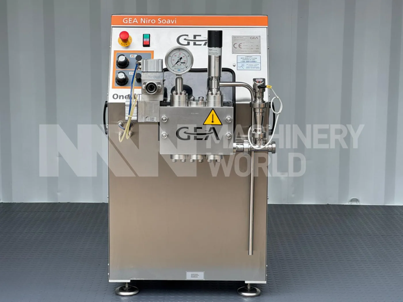 350 LPH GEA Niro Soavi ONE 7TS (250 Bar) High Pressure Homogeniser (Year 2014) - 2