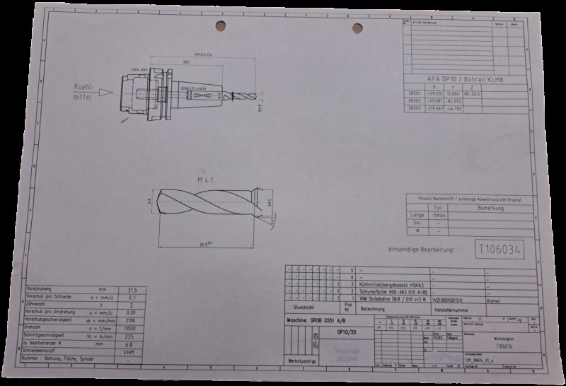 Komet VHM Stufenbohrer D6.8 / D10 z=2 IK