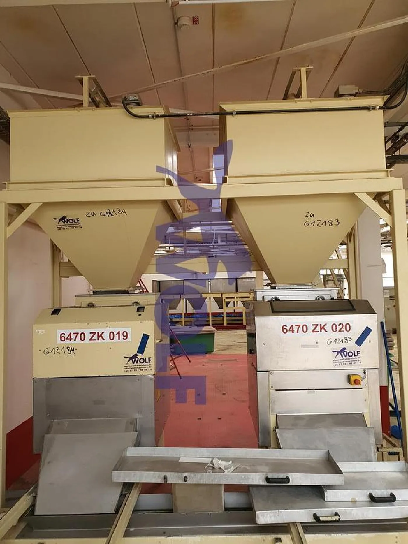 Mandelstiftelmaschine PEHA, Germany - Type H1-04-600 mit ca. 600 mm Arbeitsbreite. - 3