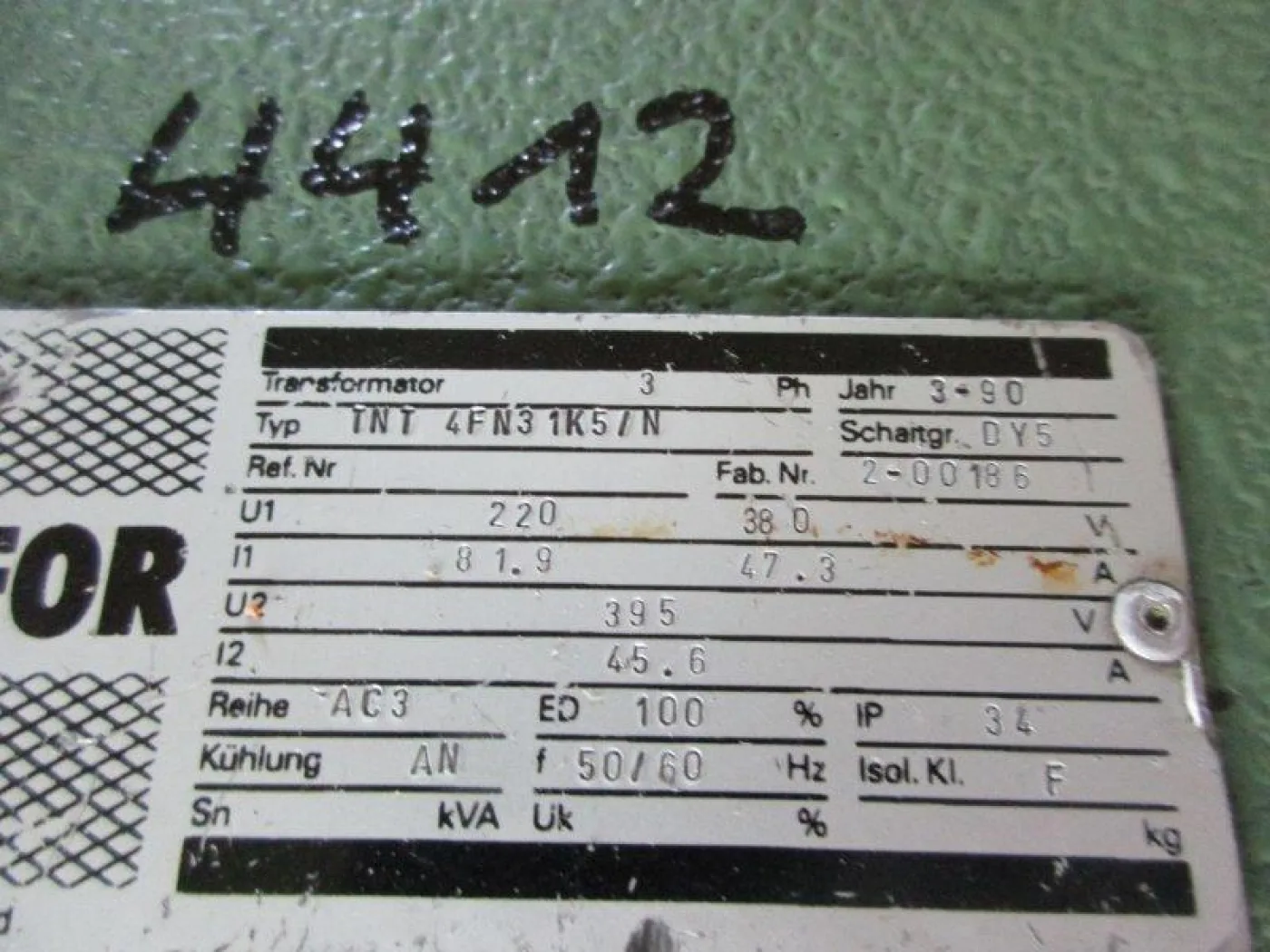 TNT 4 FN 31 K 5 / N TRASFOR 1990 - 6