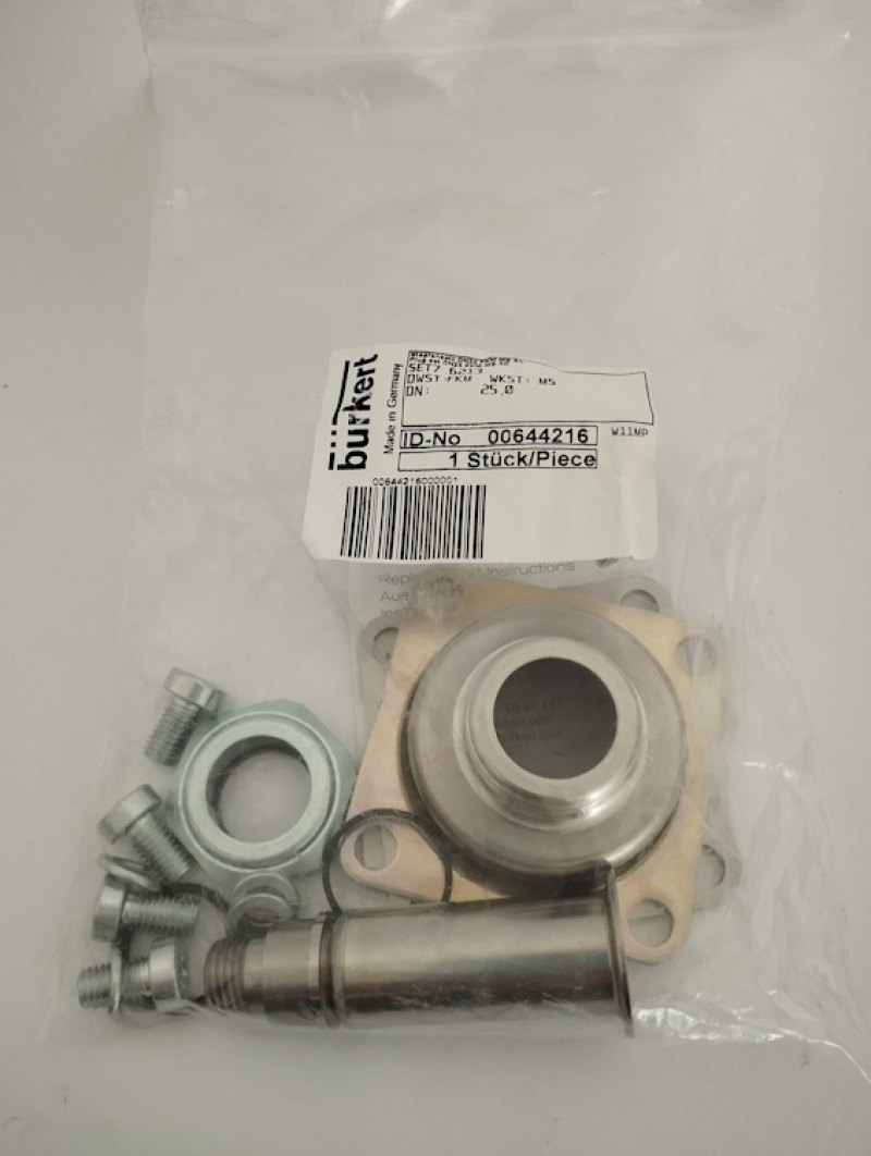 Bürkert Set 7 Stopfensatz DN 25 für Magnetventil 6213 Nr. 00644216
