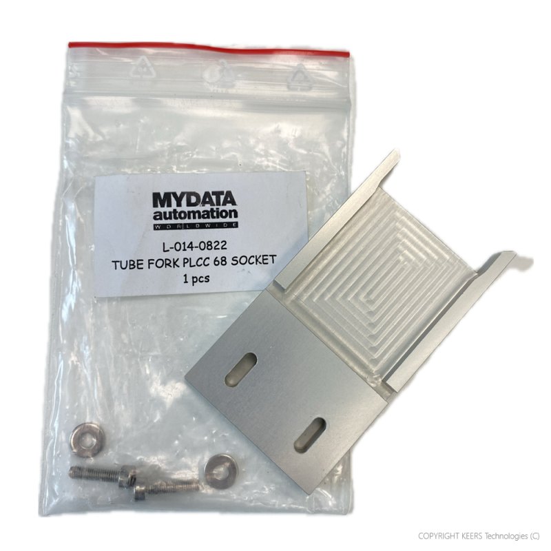 KT-L-014-0822-A MYDATA Tubefork PLCC68 Socket (Aluminium)