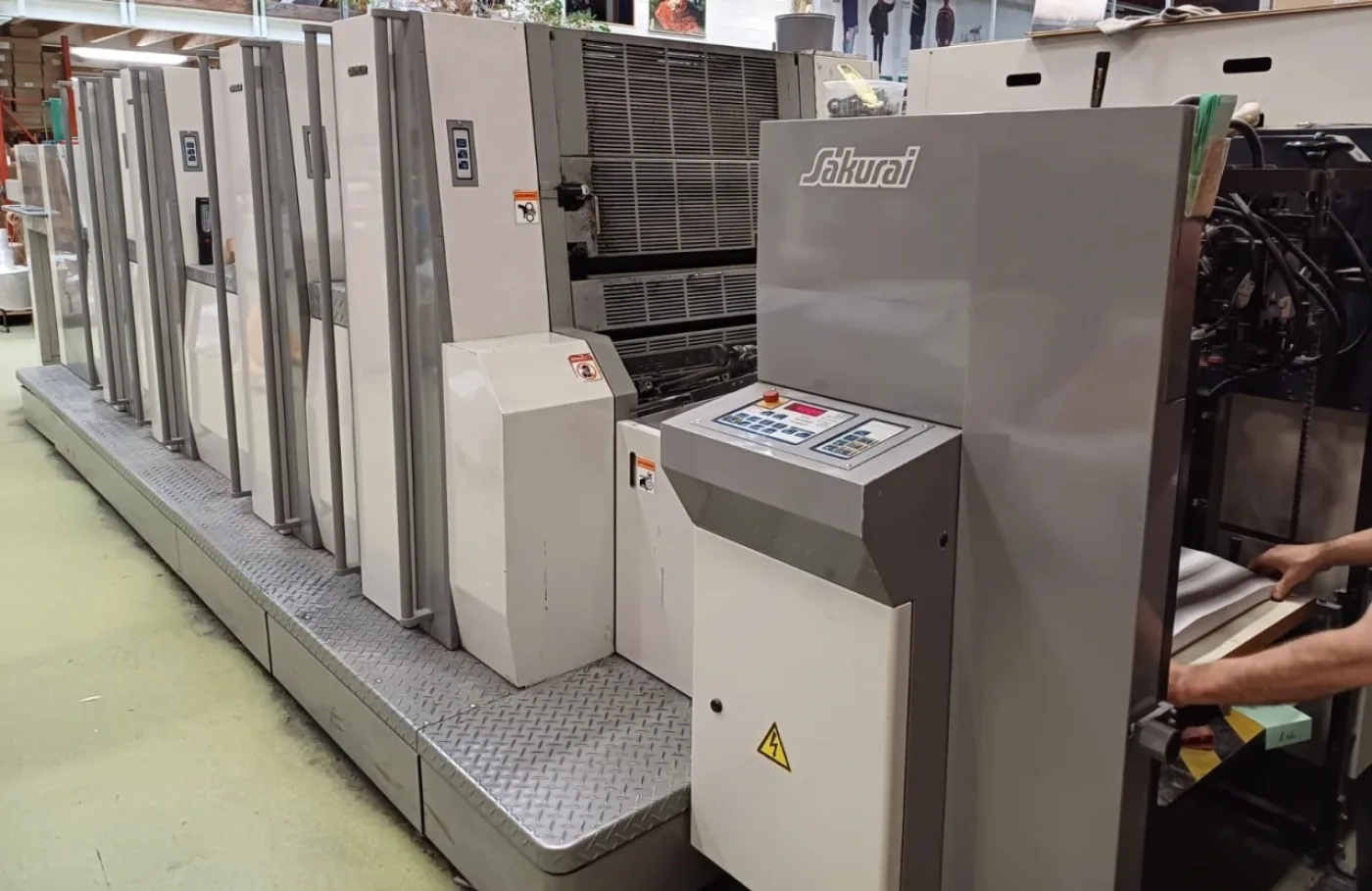 Sakurai Oliver 466 SDP impresora offset - 2