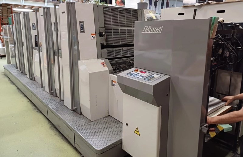 Sakurai Oliver 466 SDP impresora offset