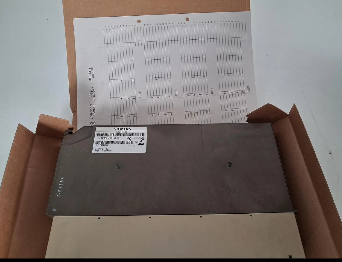 Siemens SIMATIC S5 6ES5 458-7LA11 Digital Output Module - 2