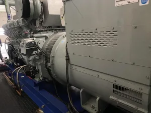 2009 MITSUBISHI S12R / LEROY SOMER DIESEL GEN.SET 1250 KVA