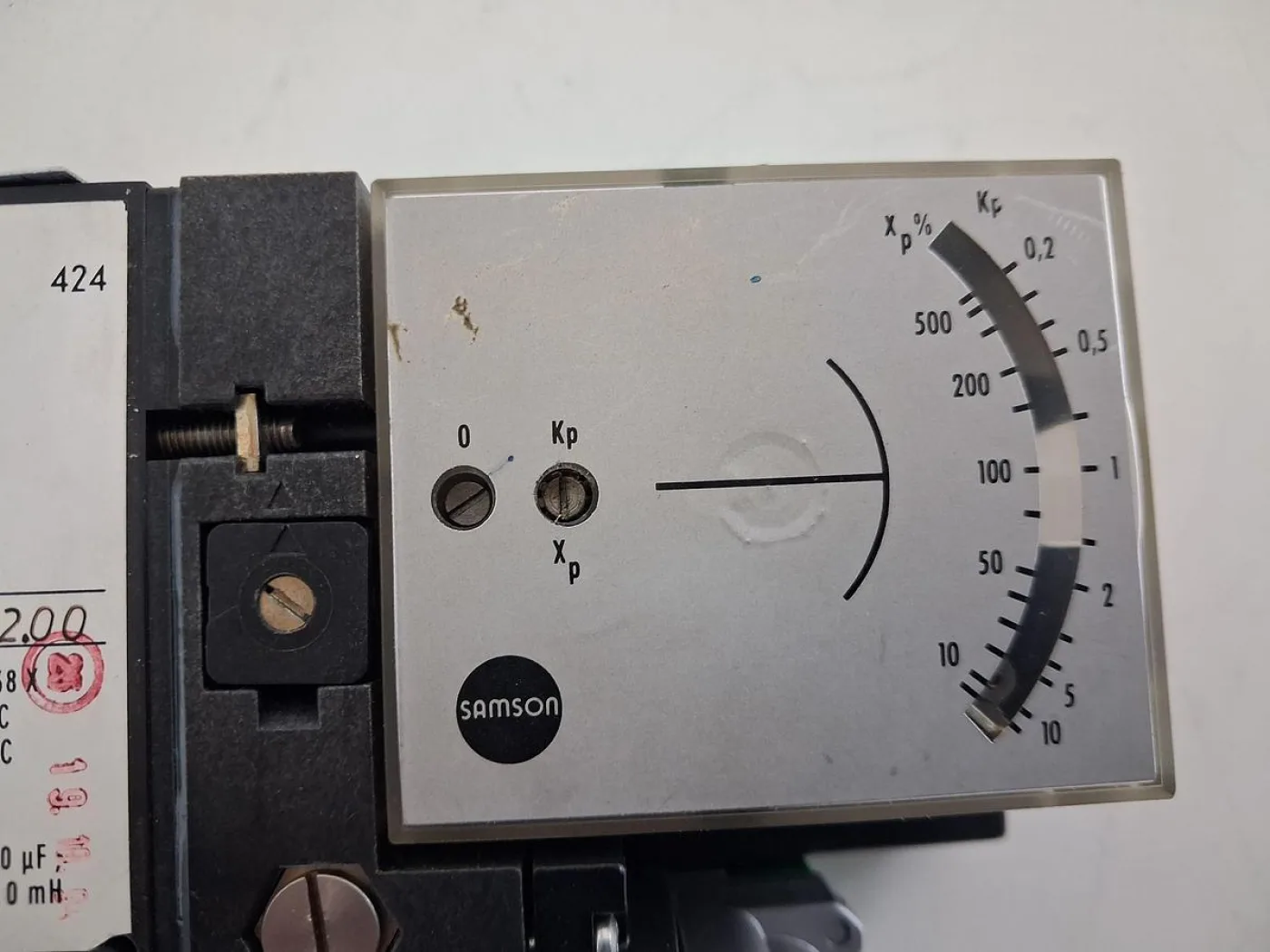 SAMSON 3423 Regelbaustein mit i/p Converter 424 - 4
