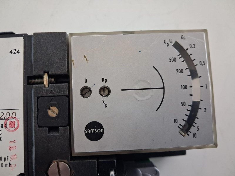 SAMSON 3423 Regelbaustein mit i/p Converter 424