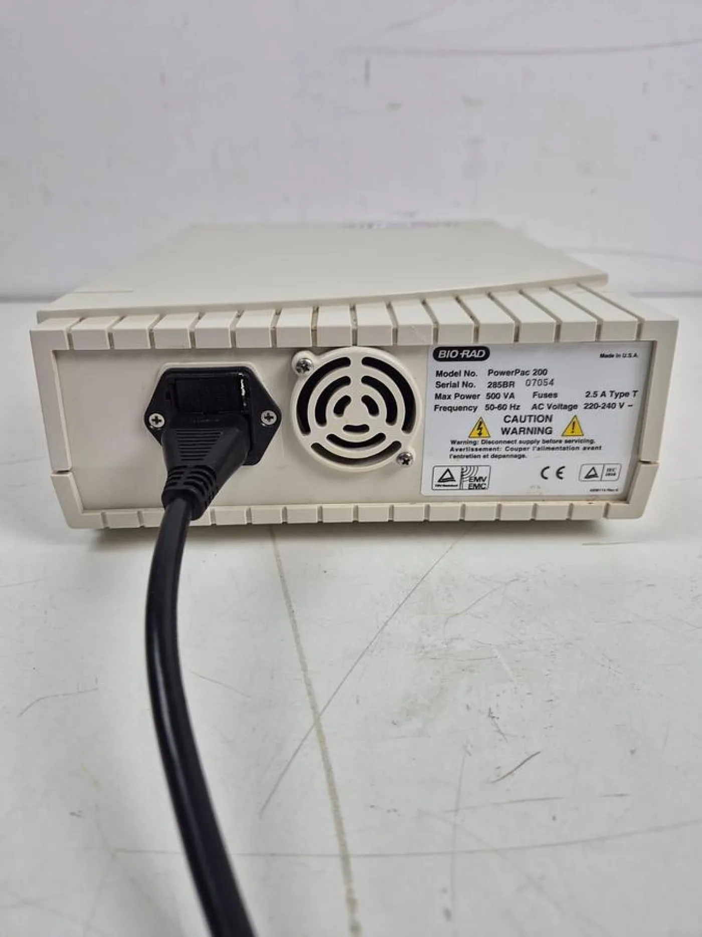 Bio-Rad PowerPac 200 DC Power supply - 7