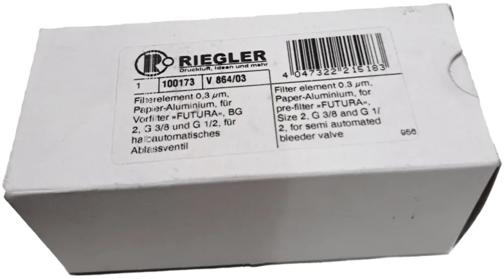 Riegler Filterelement 0,3 µm 100173 / V864/03