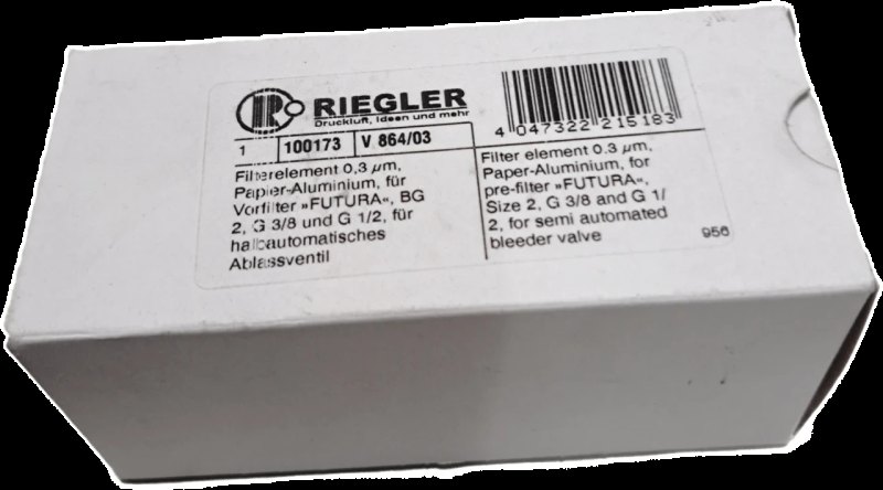 Riegler Filterelement 0,3 µm 100173 / V864/03