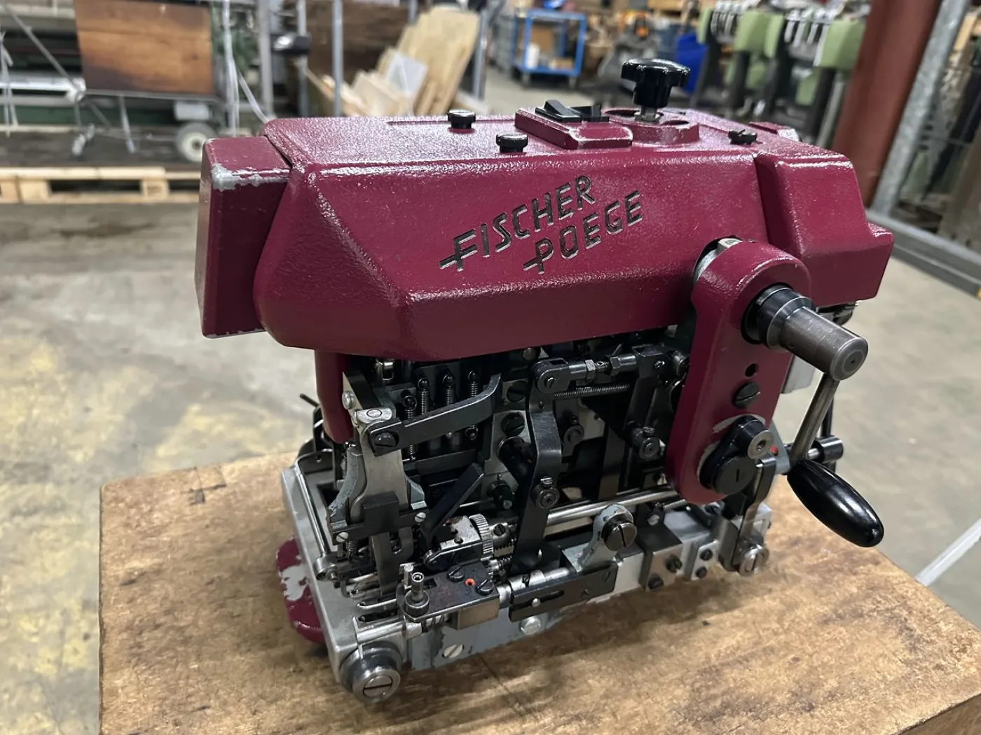 Fischer Poege - warp knotting machine, type FA - 4