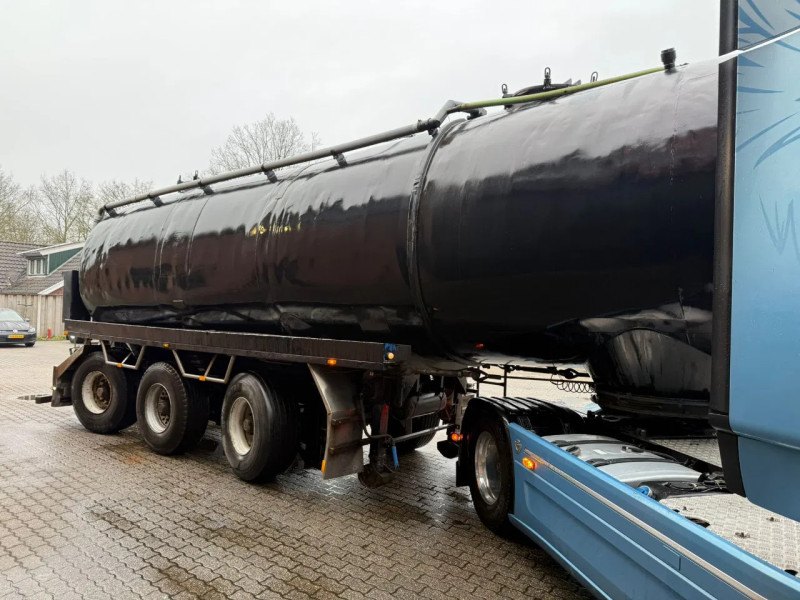 D-TEC Vlastuin 36m3 Manure Trailer/Gulle/Manure 2x Steer Axle NL Trailer MOT 12-2026