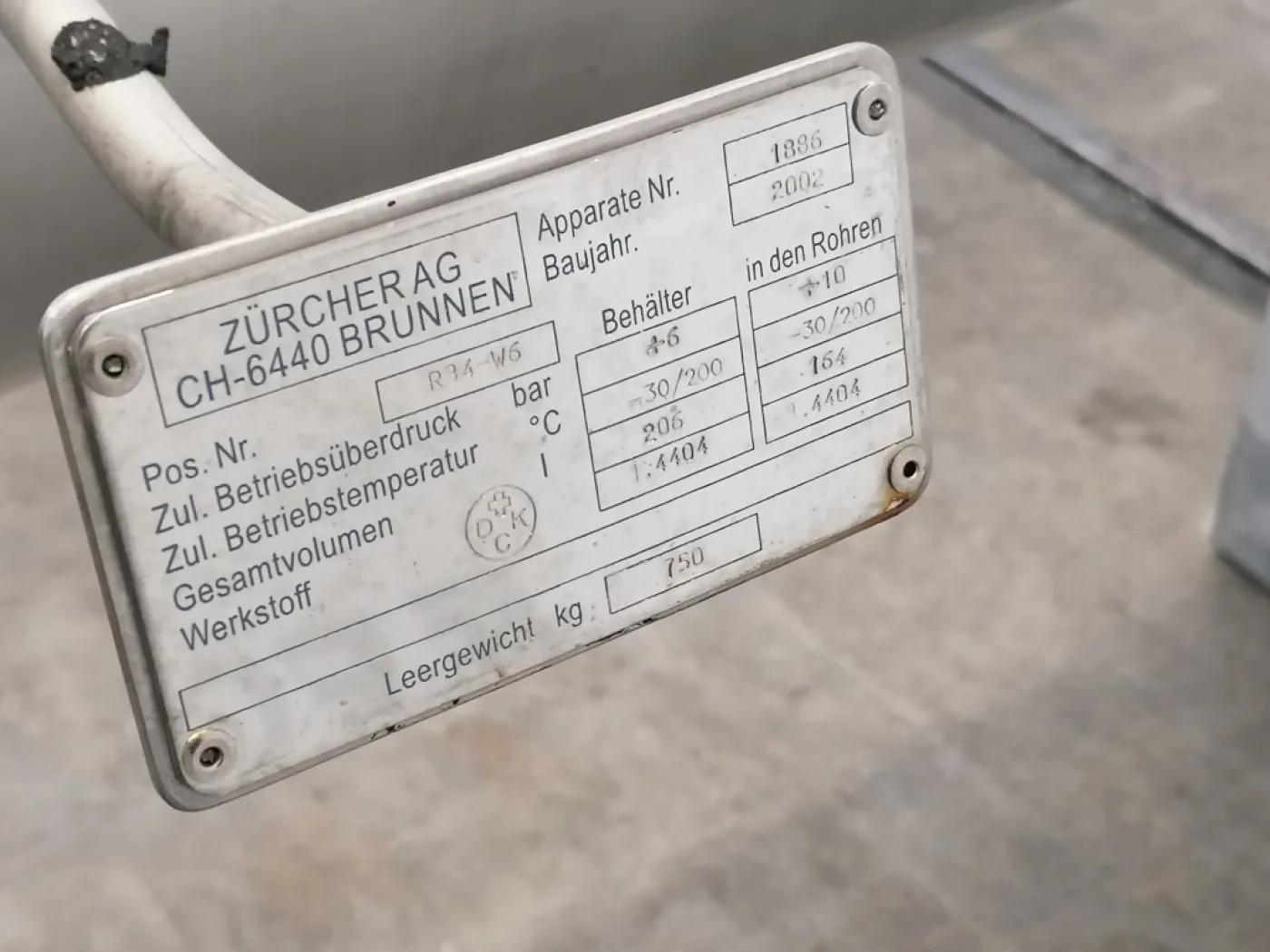 Zuercher 35 m2 - Shell and tube heat exchanger - 2