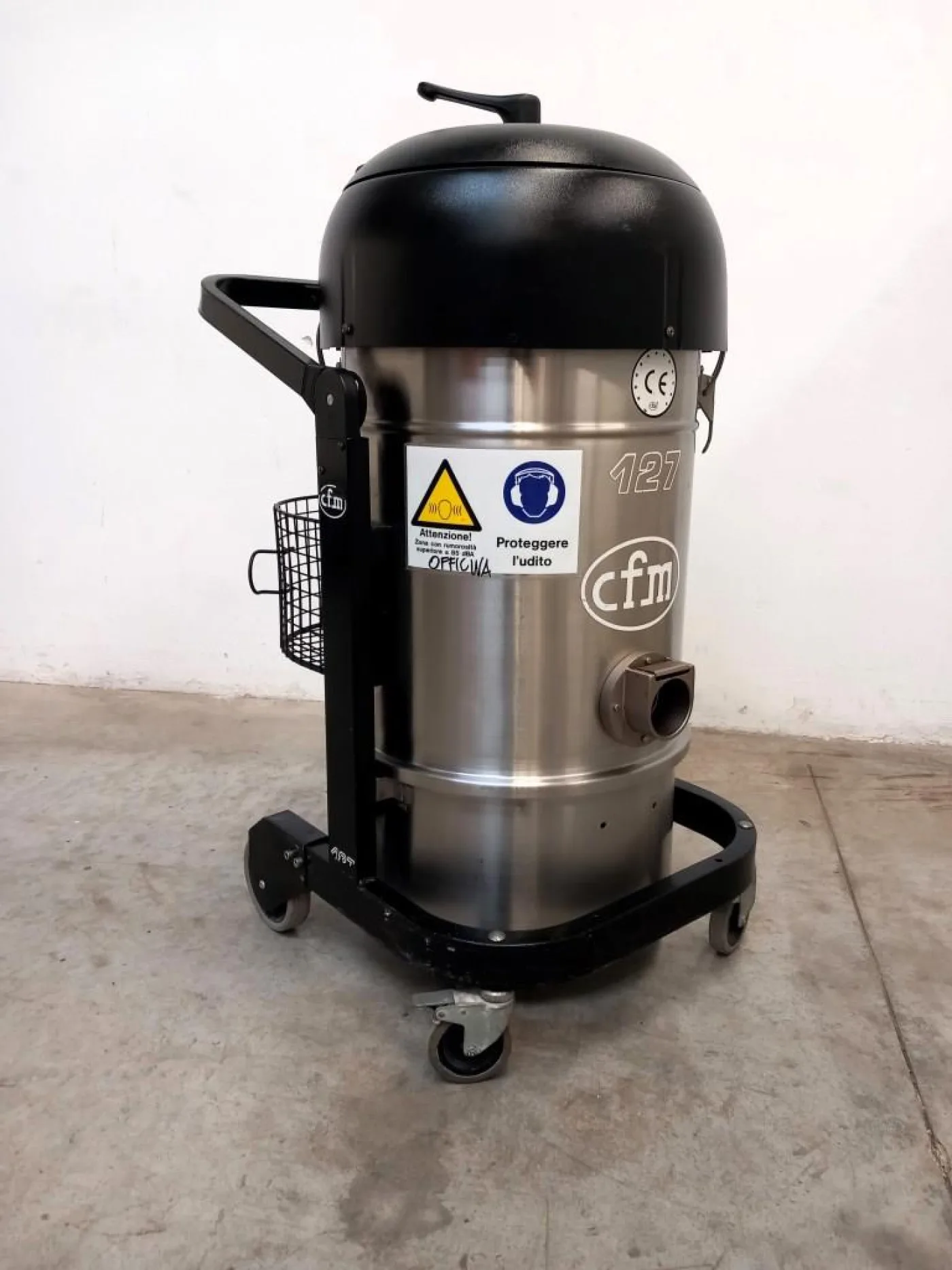ASPIRATORE INDUSTRIALE PER POLVERI – CFM – MOD. 127 XX - 5