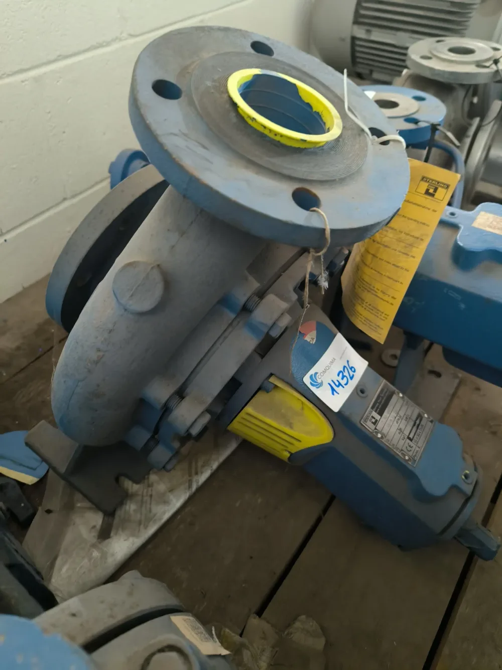 CENTRIFUGAL PUMP HEAD STERLING SIHI ZLND 065200 ATEX
