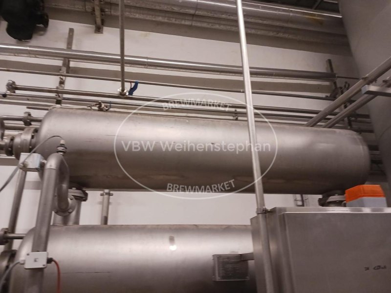 Water degassing plant