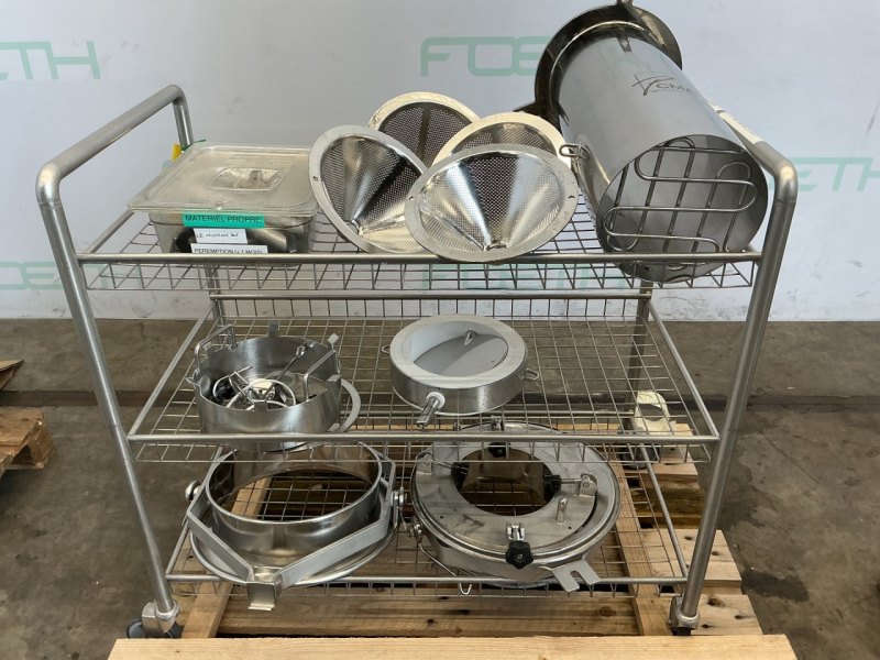 CMA Quimpe Container Mixer with Sieve Granulator - Tumbler mixer