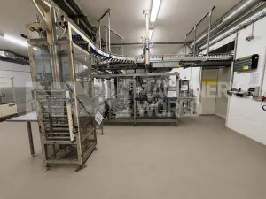 Used Bedo VA6115 End-of-Line Case Packing System for 250g Butter Portions (Year 2007)