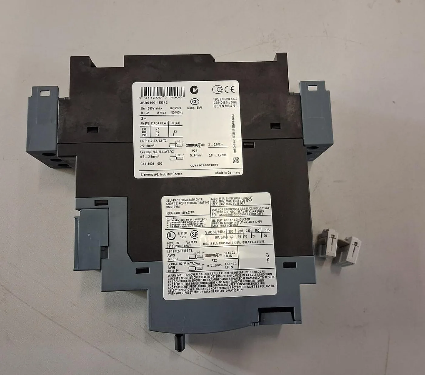 Siemens SIRIUS 3RM1001-1AA04 elektronischer Motorstarter - 1