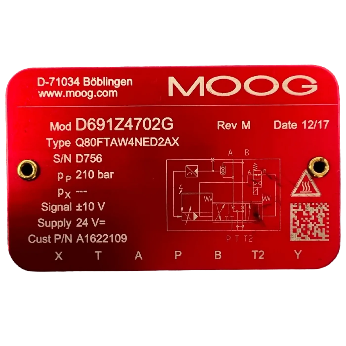 Moog MOOG D662Z4854B Proportionalventil Art.-Nr. 662485 - 6
