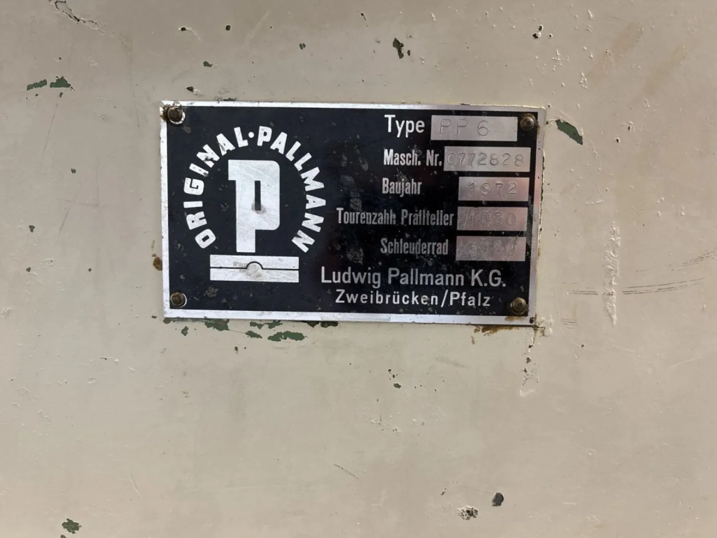 Pallmann PP-6 (jacketed) - Miscellaneous Mill - 1