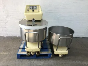 Kemper ST75A, 120kg (dough capacity) Spiral Mixer, 2 speed, 2 timers, supplied with 2 bowls