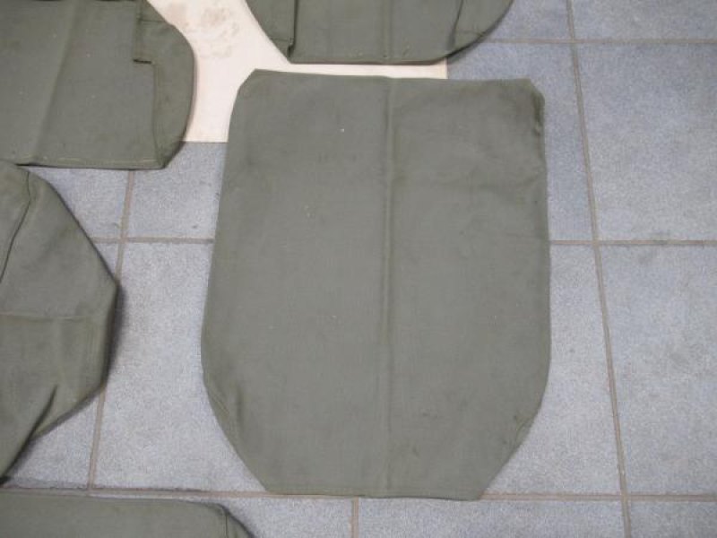 Canvas stoelen set