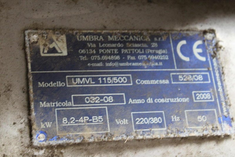 2008 UMBRA MECCANICA UMVL 115/500 RI0045