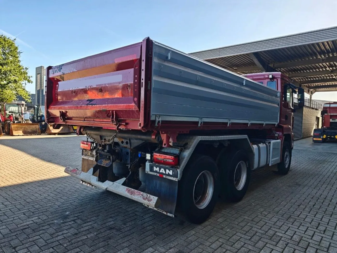 MAN TGS 26.460 6x4 Schwarzmuller 3 Seiten Kipper! - 5