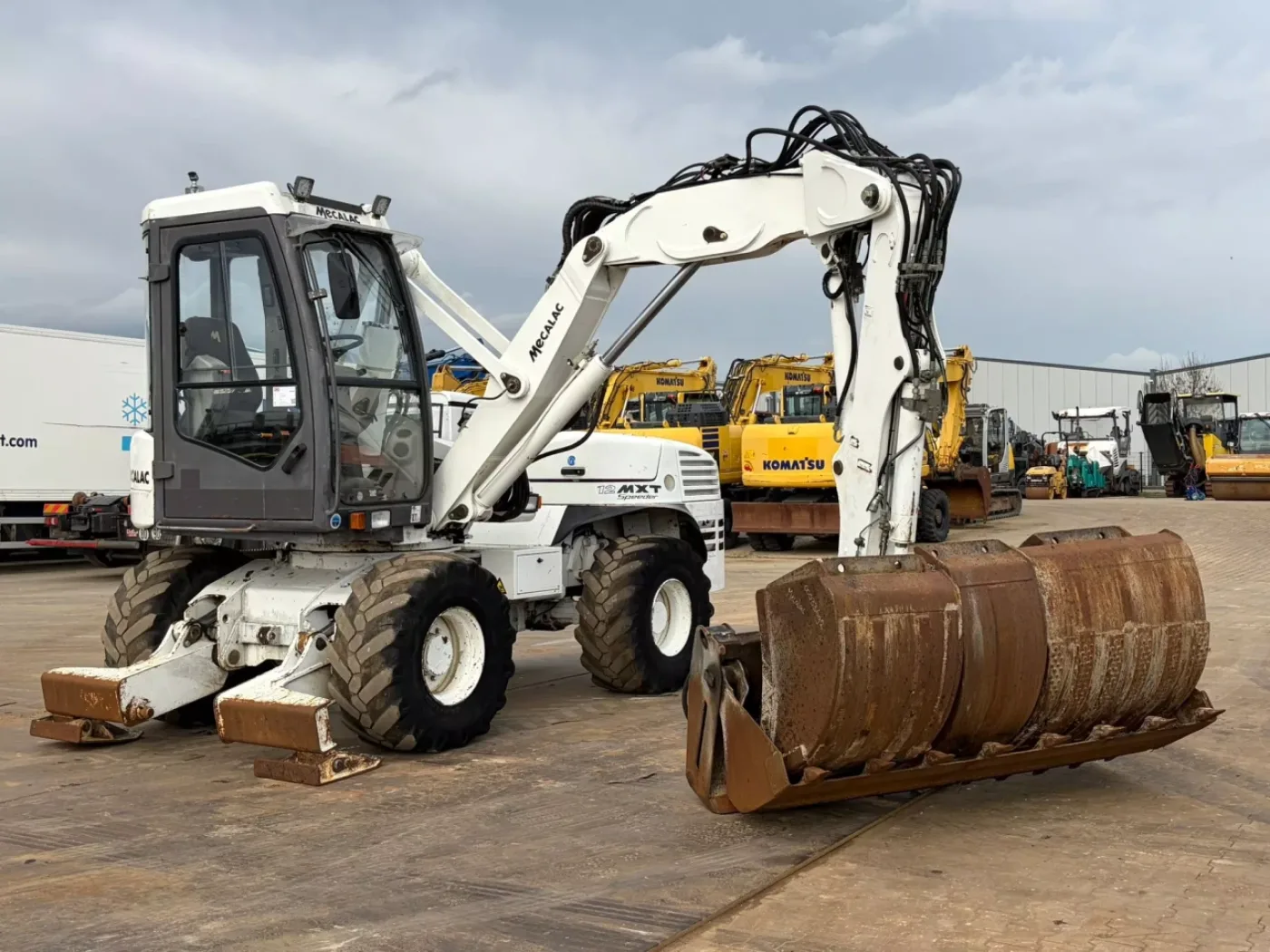 Mecalac 12MTX incl. 5 x bucket - 4