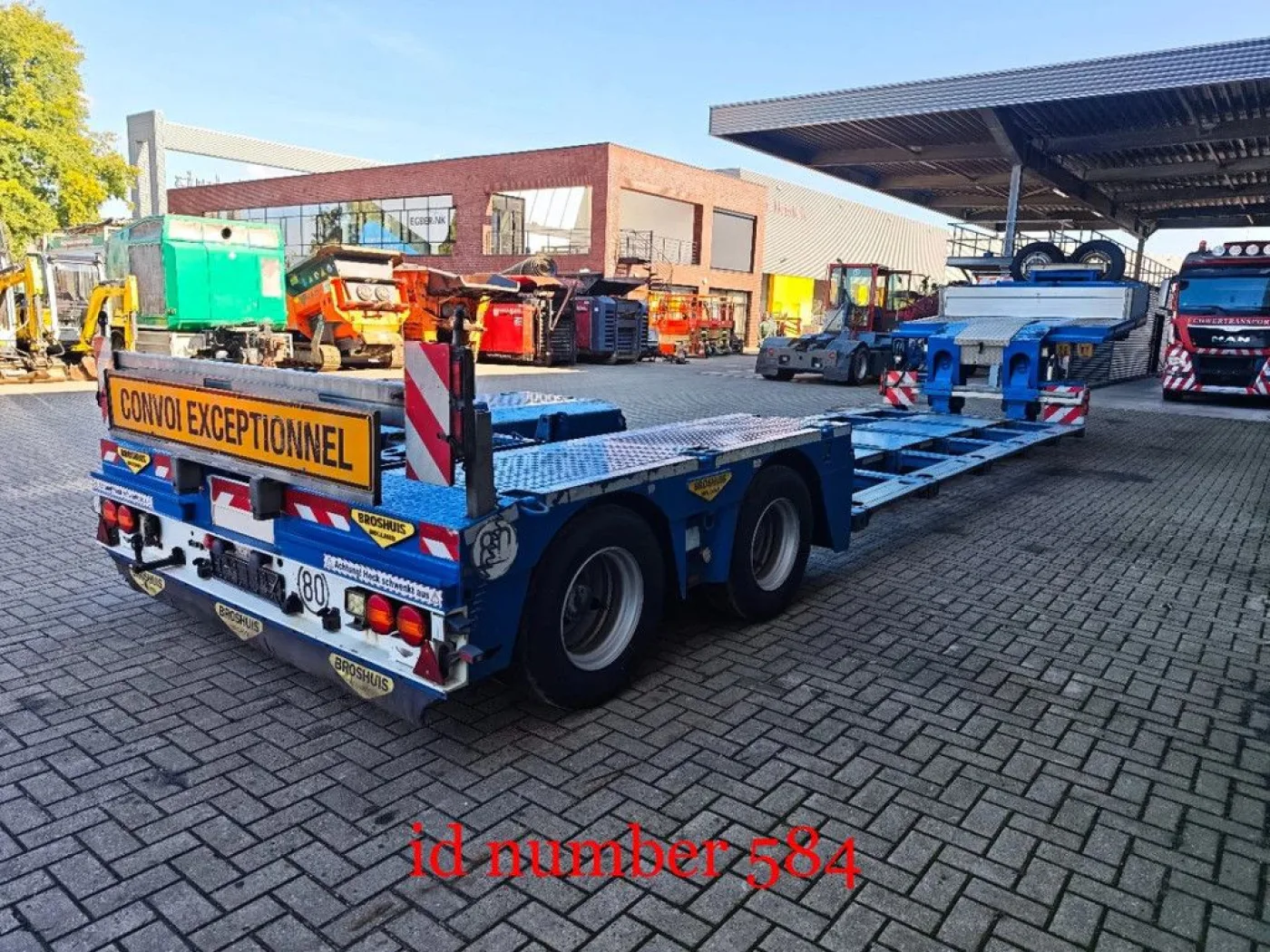 Broshuis 2 ABD-38/1 4.75 M Extandable Spinbed - 6