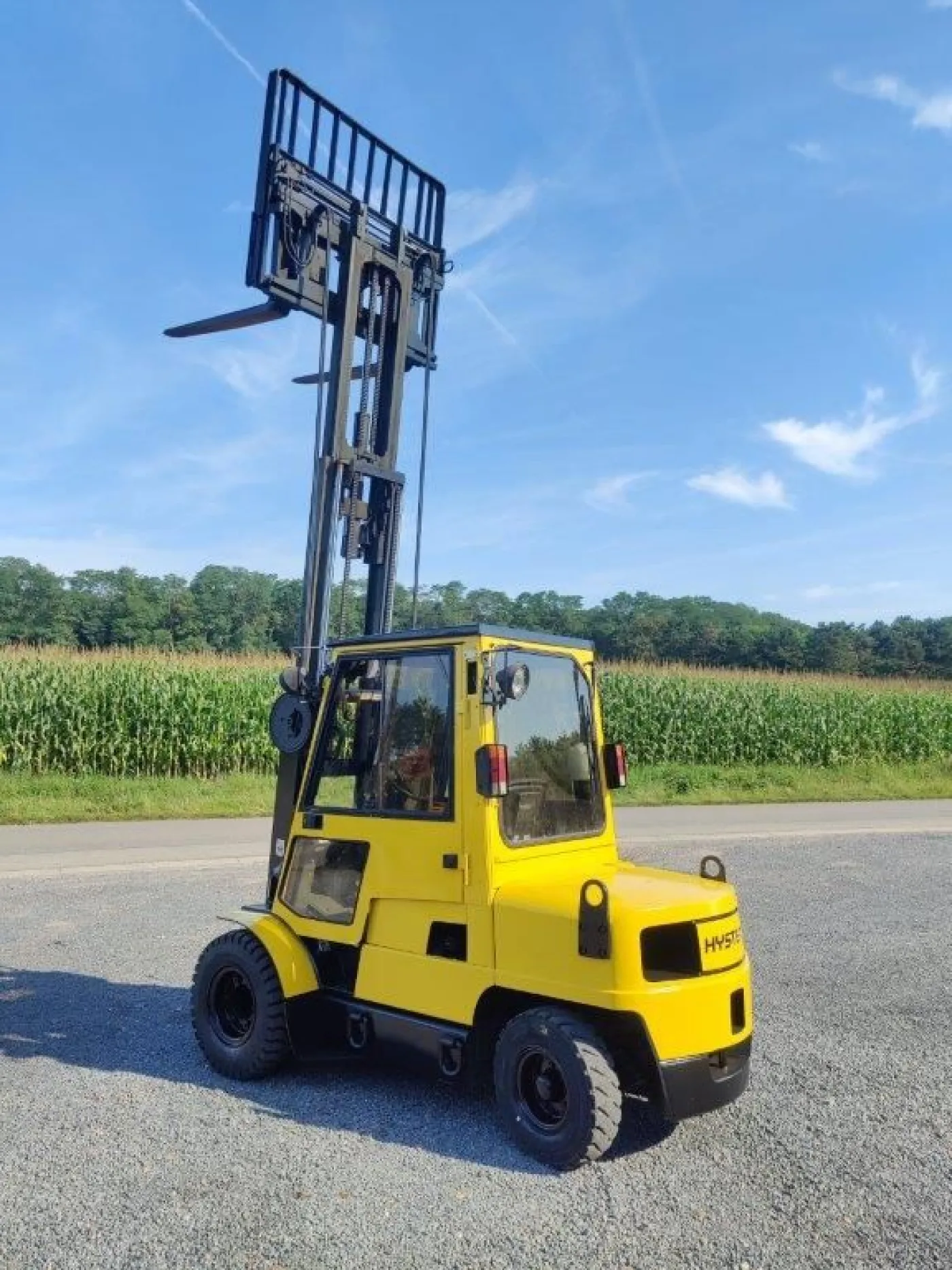 Hyster H60XM triple / side shift - 8