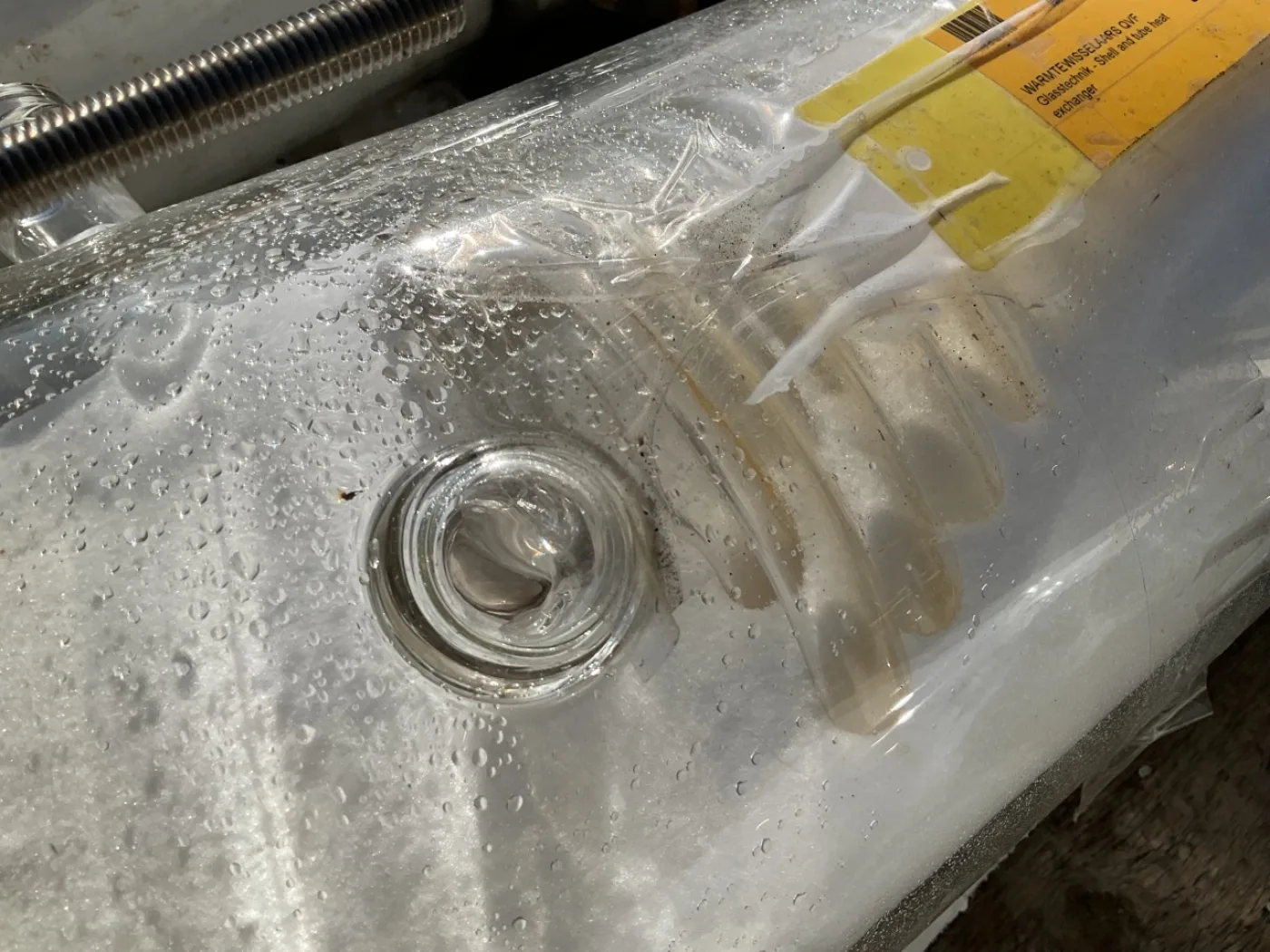 QVF Glasstechnik Glass spiral 1m² - Shell and tube heat exchanger - 2