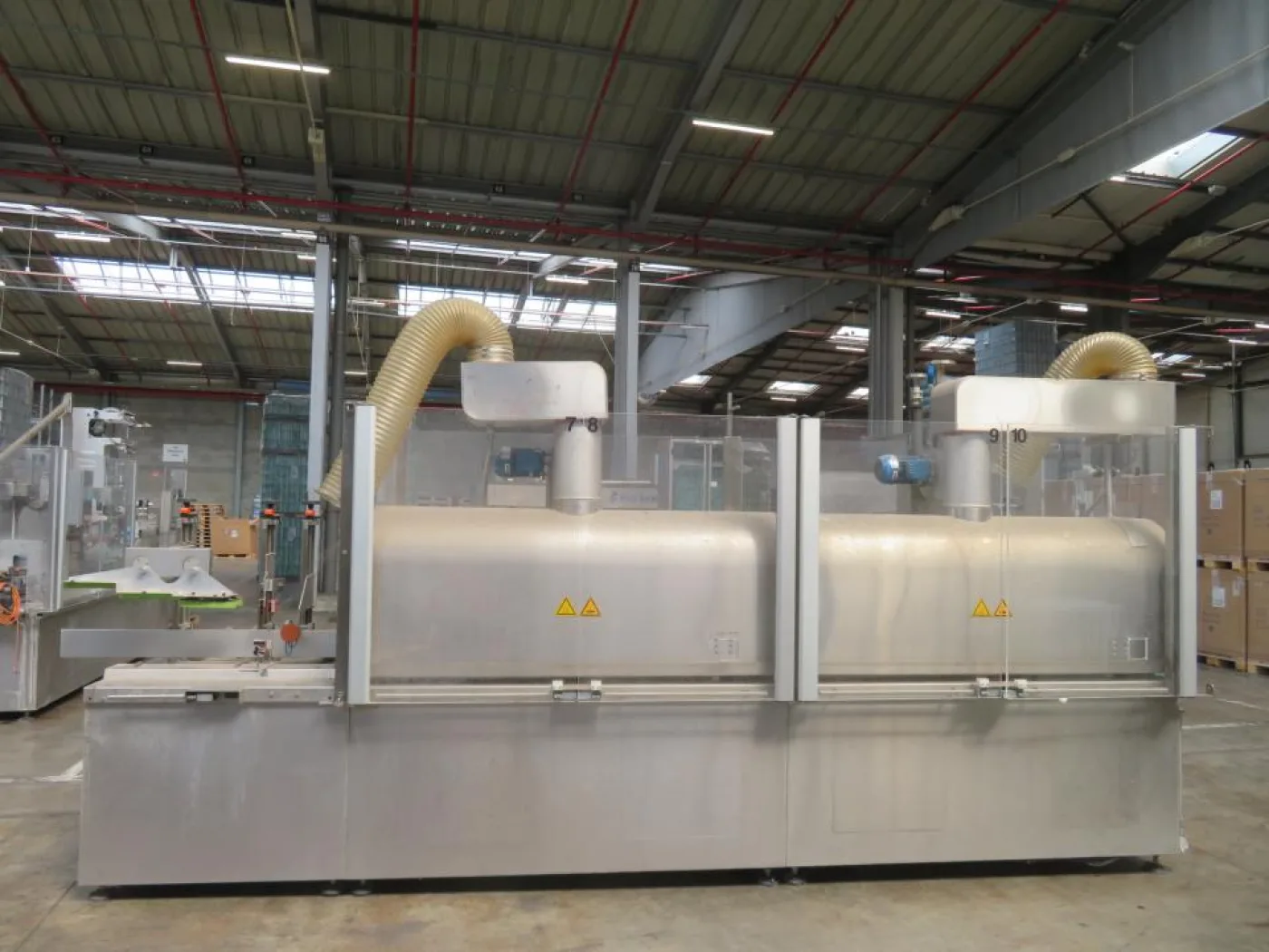 Unknown Heat Shrink Tunnel for PET Bouteille Sleeves - Bouteille Sleever Line - 6