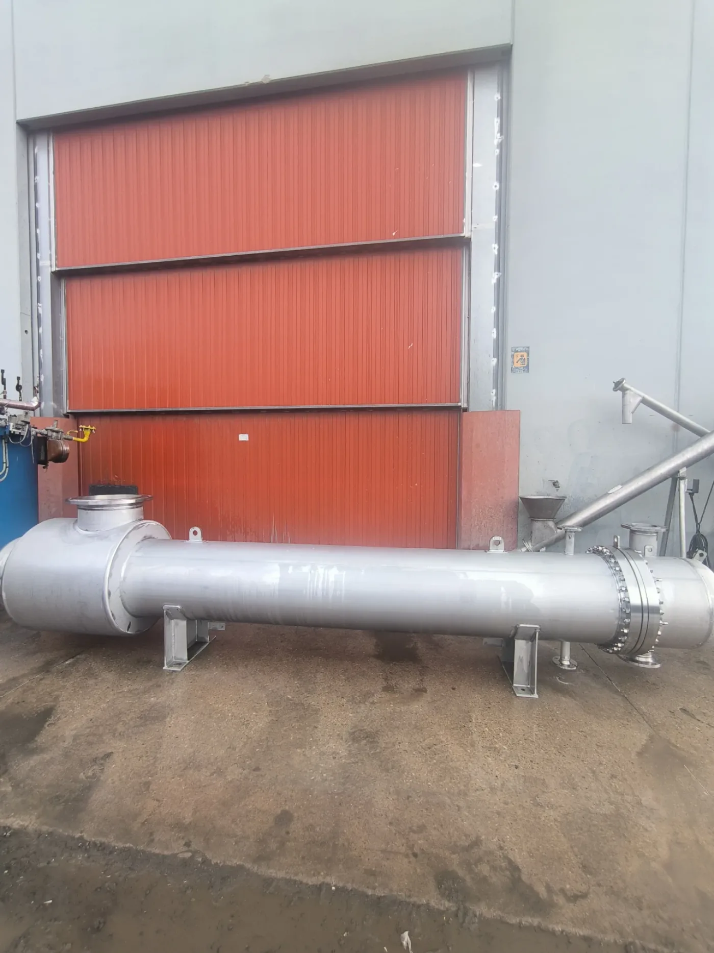 TUBULAR HEAT EXCHANGER MAFELCA STAINLESS STEEL 316L 43 m2 - 1