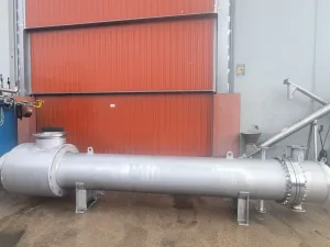 TUBULAR HEAT EXCHANGER MAFELCA STAINLESS STEEL 316L 43 m2