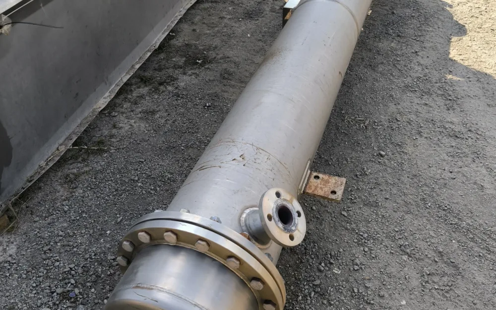TALLERES INOX VALLES 16.9 M² STAINLESS STEEL TUBULAR HEAT EXCHANGER